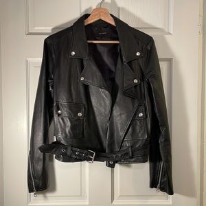 Cop.Copine leather jacket